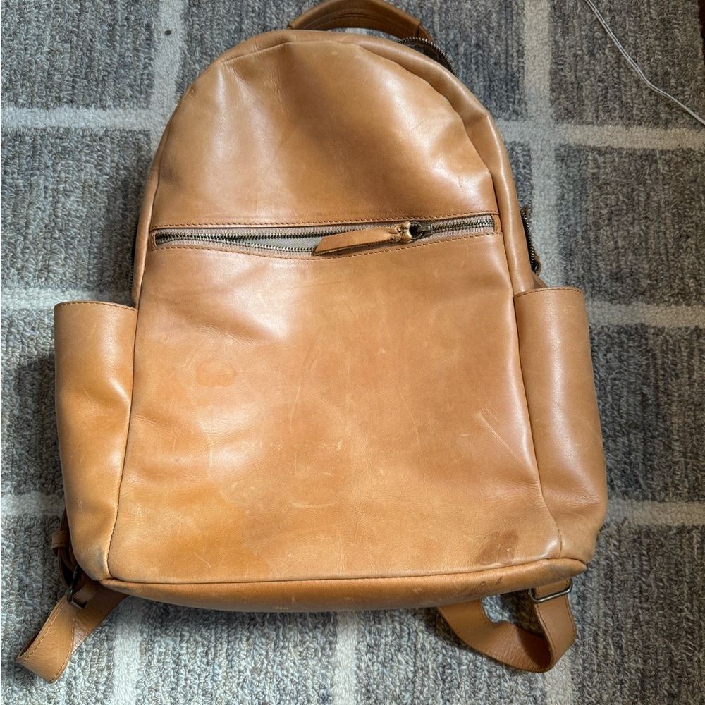 Able Leather backpack